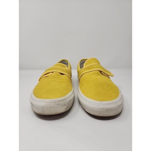 Vans Slip On Suede Shoes Sneakers Mens Size 11.5 Aspen Yellow Mustard 47V Casual main image 15